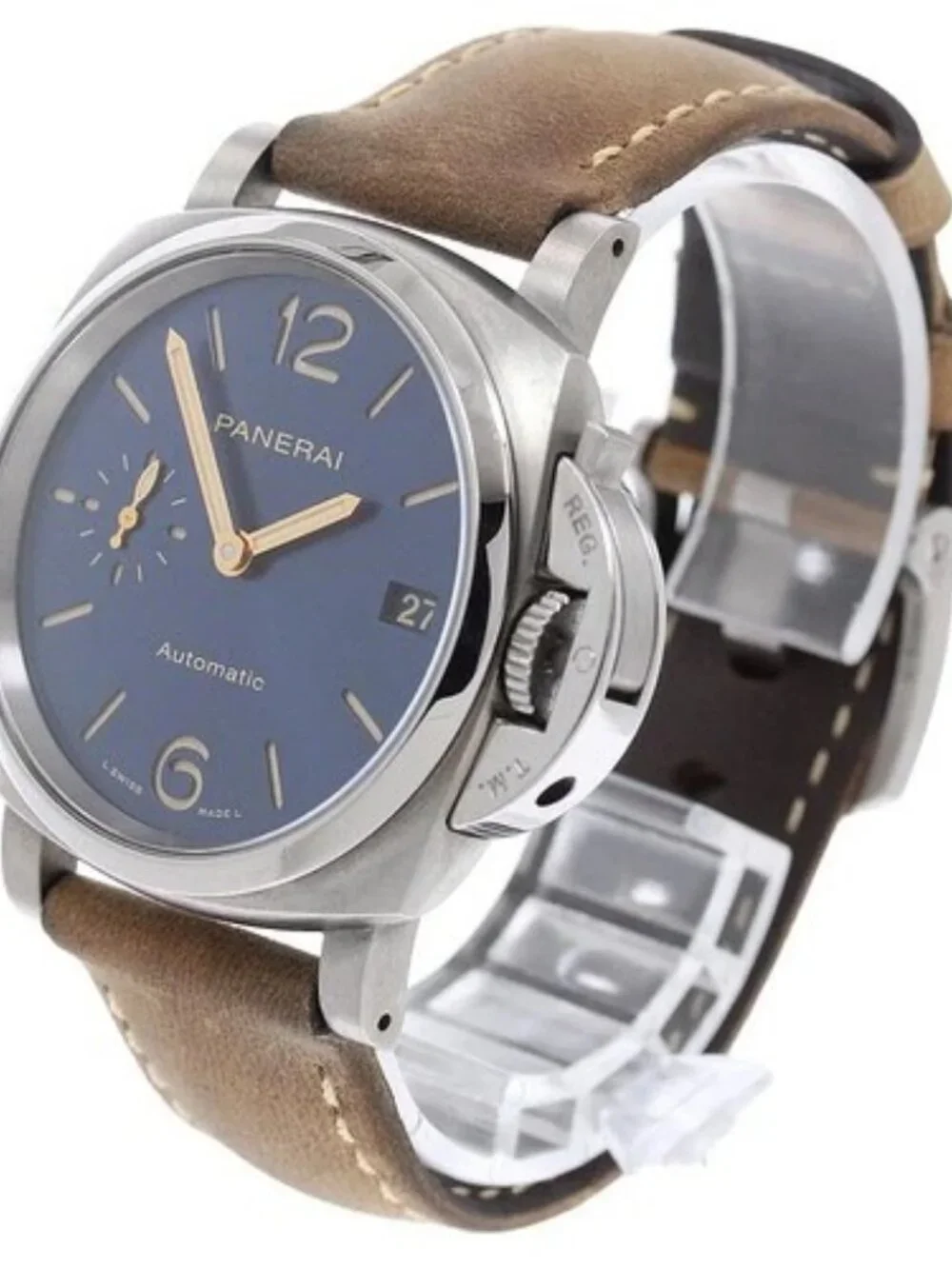 PANERAI Luminor Due PAM00926 Date Navy Dial Automatic Boy's Watch_962999